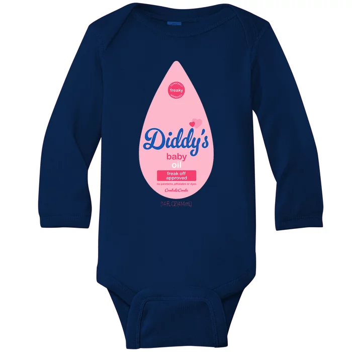 Baby Oil Costume Funny Bottle For Halloween Baby Long Sleeve Bodysuit