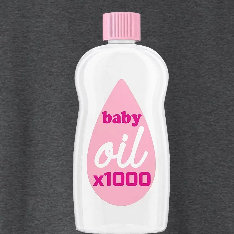 Baby Oil Costume Women's Crop Top Tee