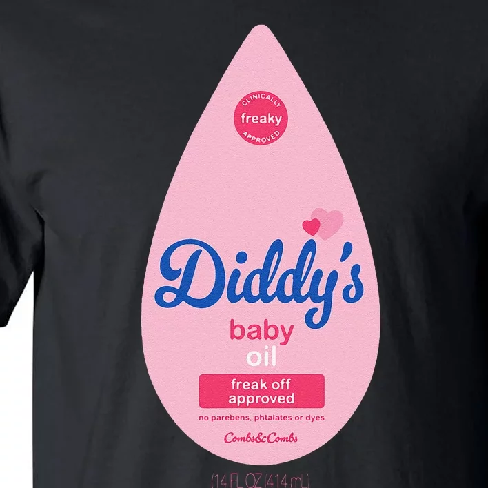 Baby Oil Costume Funny Bottle For Halloween Tall T-Shirt