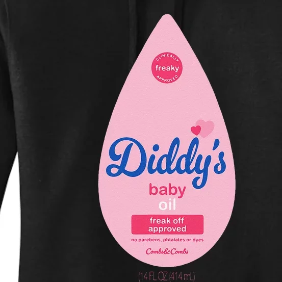 Baby Oil Costume Funny Bottle For Halloween Women's Pullover Hoodie