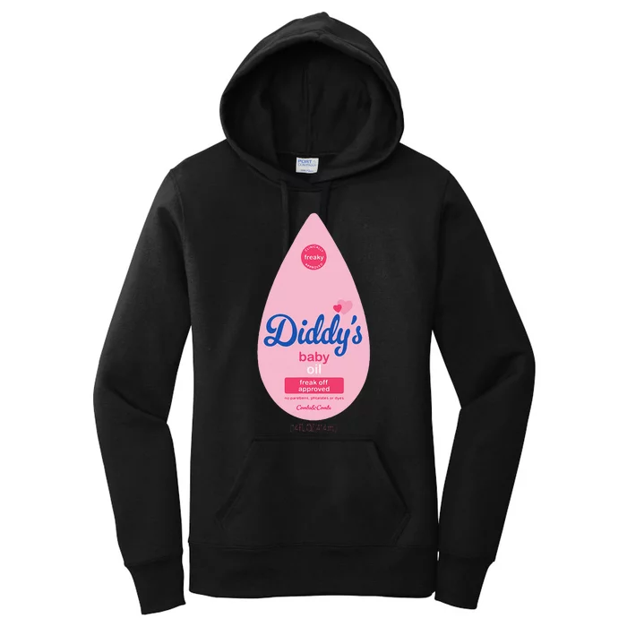 Baby Oil Costume Funny Bottle For Halloween Women's Pullover Hoodie