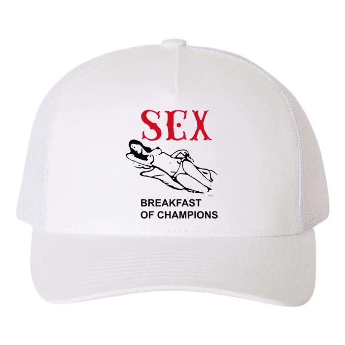 Breakfast Of Champions Yupoong Adult 5-Panel Trucker Hat