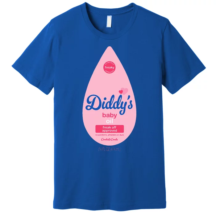 Baby Oil Costume Funny Bottle For Halloween Premium T-Shirt