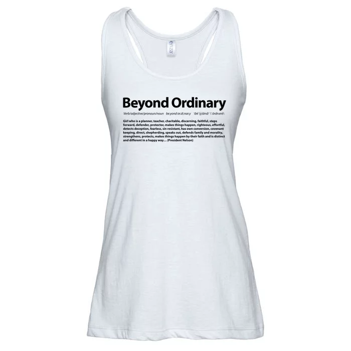 Beyond Ordinary Definition Ladies Essential Flowy Tank