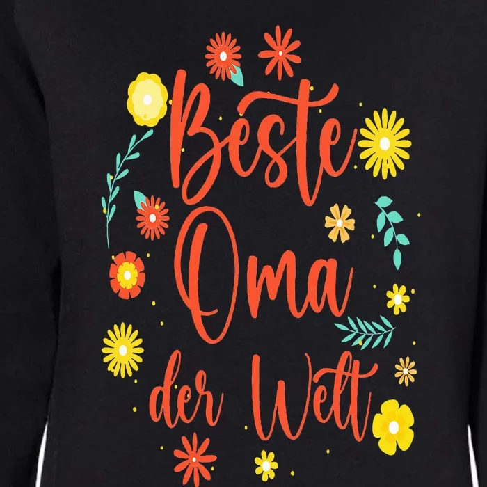 Beste Oma Der Welt Womens California Wash Sweatshirt