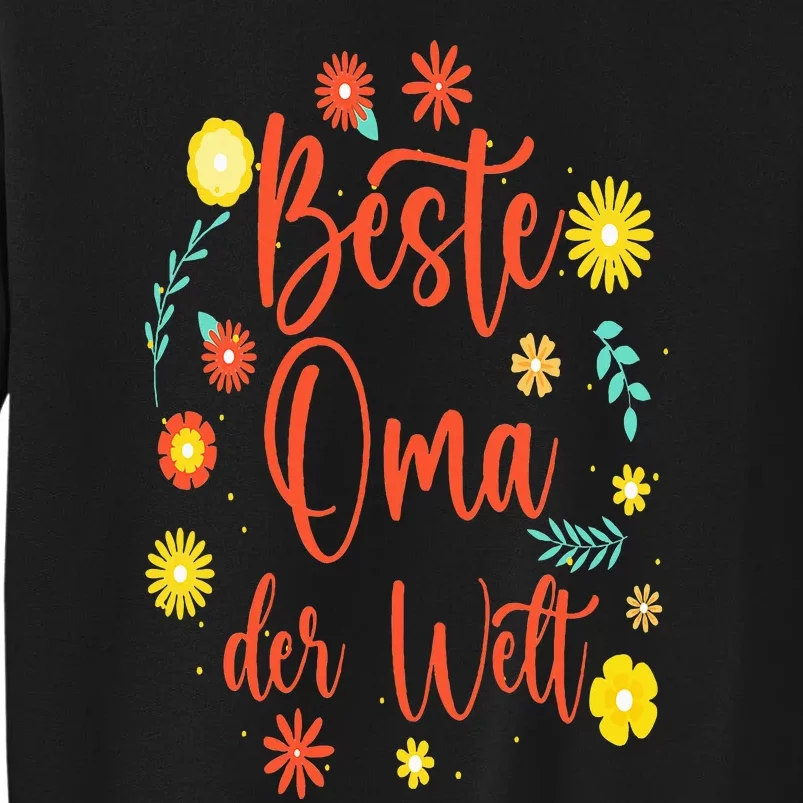 Beste Oma Der Welt Tall Sweatshirt