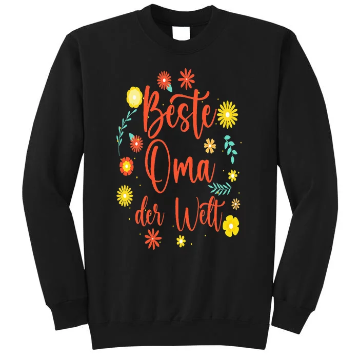 Beste Oma Der Welt Tall Sweatshirt