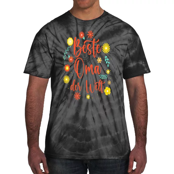 Beste Oma Der Welt Tie-Dye T-Shirt