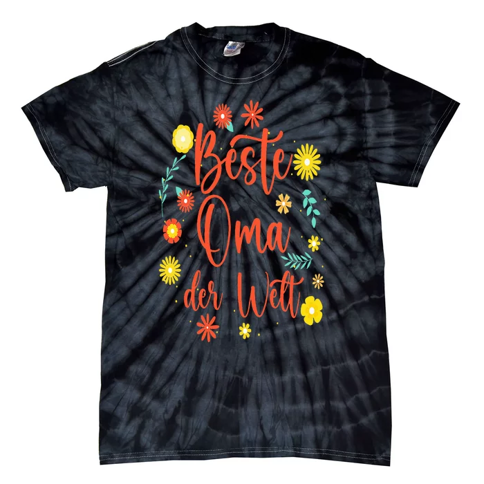 Beste Oma Der Welt Tie-Dye T-Shirt