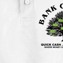 Bank Of Dad Quick Cash No Interest Funny Gift Dry Zone Grid Performance Polo