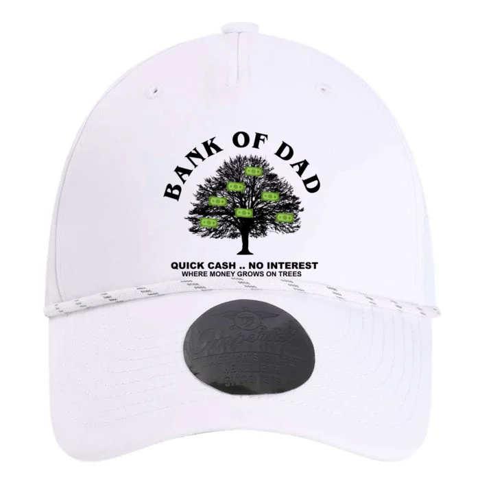 Bank Of Dad Quick Cash No Interest Funny Gift Performance The Dyno Cap