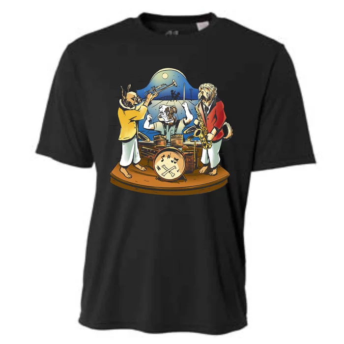 Band Of Dog Musicians Cooling Performance Crew T-Shirt