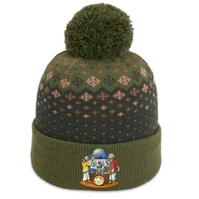 Band Of Dog Musicians The Baniff Cuffed Pom Beanie