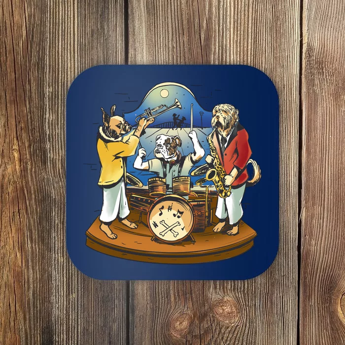 Band Of Dog Musicians Coaster