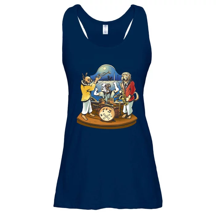 Band Of Dog Musicians Ladies Essential Flowy Tank