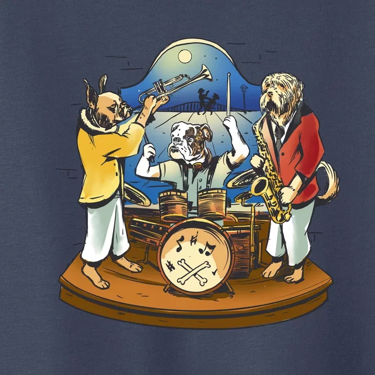 Band Of Dog Musicians Toddler T-Shirt