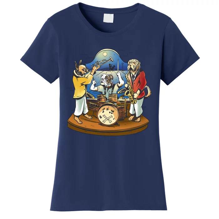 Band Of Dog Musicians Women's T-Shirt