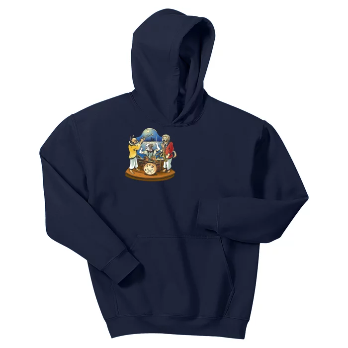 Band Of Dog Musicians Kids Hoodie