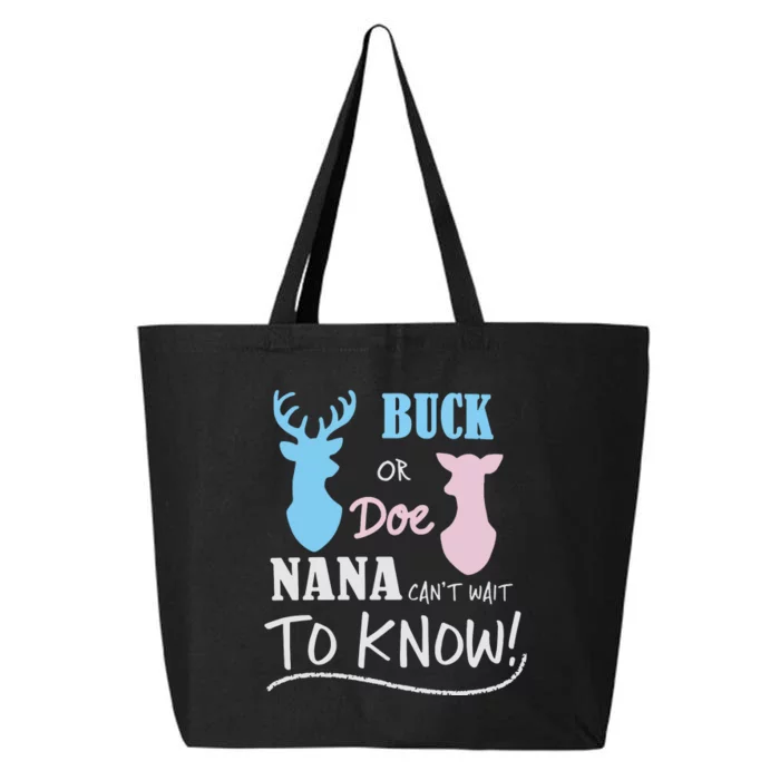 Buck Or Doe Gender Reveal Party 25L Jumbo Tote