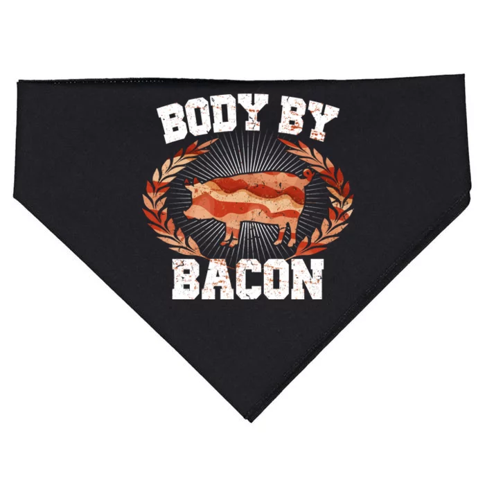 Body By Bacon USA-Made Doggie Bandana