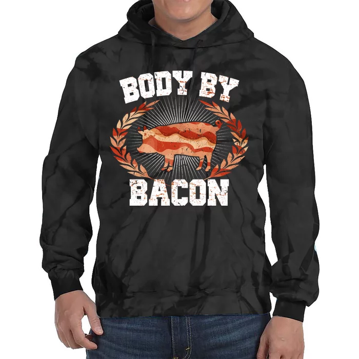 Body By Bacon Tie Dye Hoodie