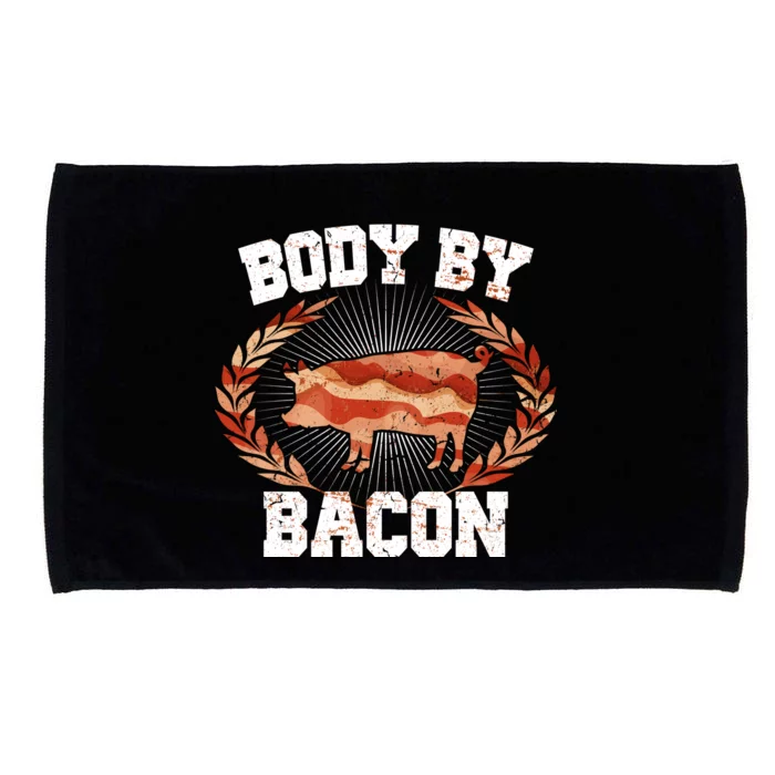 Body By Bacon Microfiber Hand Towel