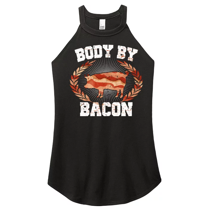 Body By Bacon Women’s Perfect Tri Rocker Tank