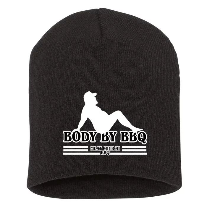 Body By BBQ Vintage Meat Church Short Acrylic Beanie