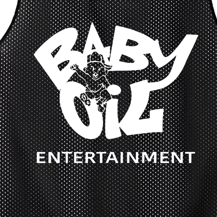 Baby Oil Entertainment Gift Mesh Reversible Basketball Jersey Tank