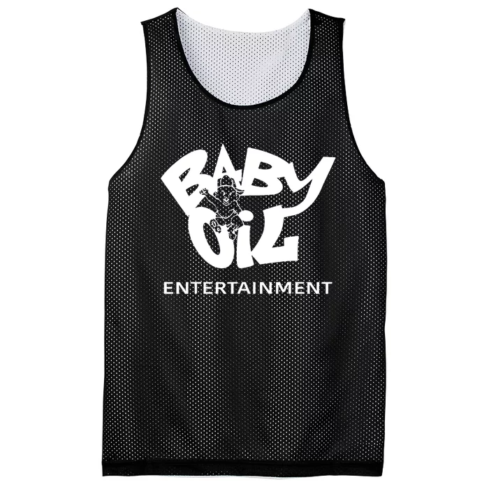 Baby Oil Entertainment Gift Mesh Reversible Basketball Jersey Tank