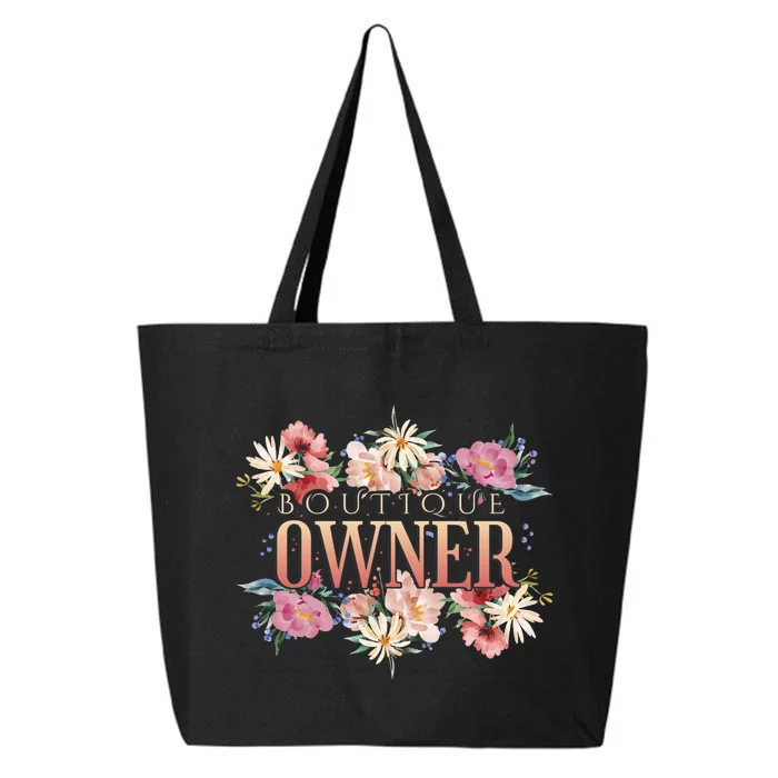 Boutique Owner Floral 25L Jumbo Tote