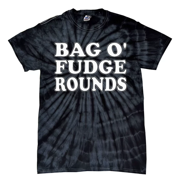 BAG O FUDGE ROUNDS HALLOWEEN COSTUME Tie-Dye T-Shirt