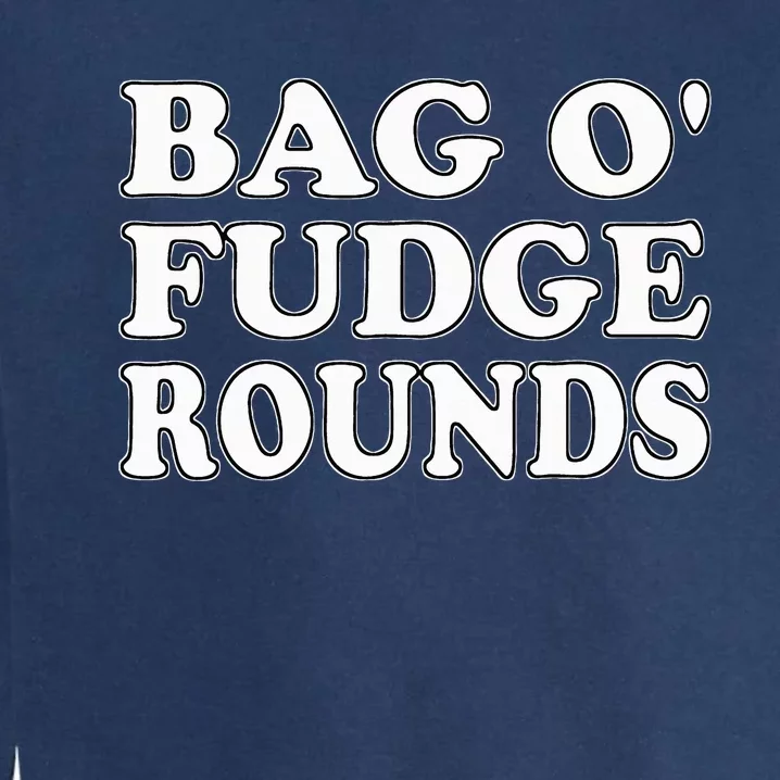 BAG O FUDGE ROUNDS HALLOWEEN COSTUME Garment-Dyed Sweatshirt