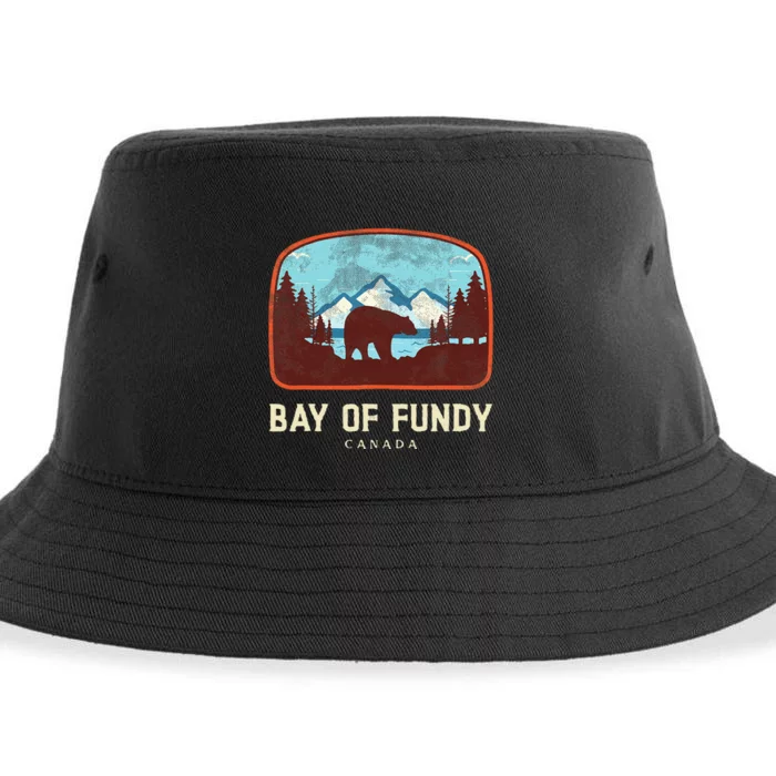 Bay Of Fundy Canada Sustainable Bucket Hat