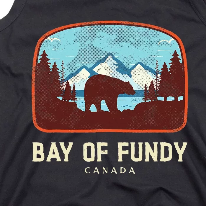 Bay Of Fundy Canada Tank Top