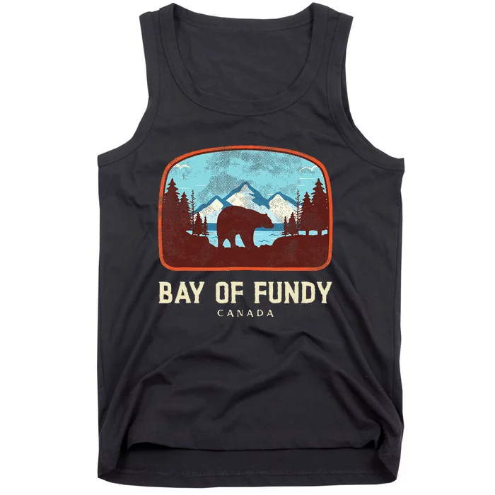 Bay Of Fundy Canada Tank Top