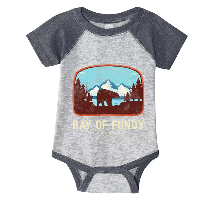 Bay Of Fundy Canada Infant Baby Jersey Bodysuit