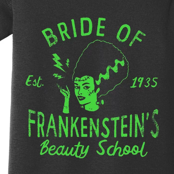 Bride Of Frankensteins Beauty School Baby Bodysuit