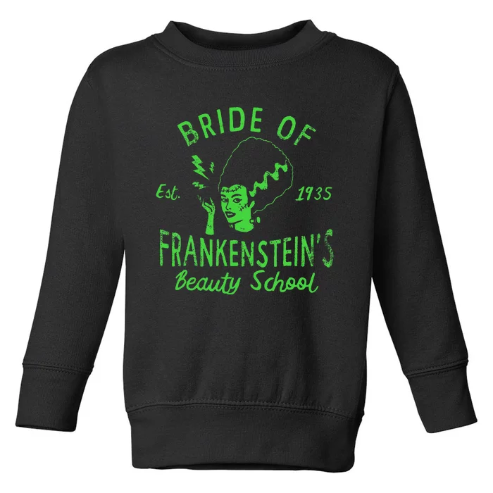 Bride Of Frankensteins Beauty School Toddler Sweatshirt