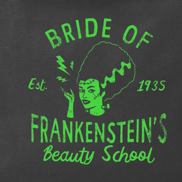 Bride Of Frankensteins Beauty School Zip Tote Bag