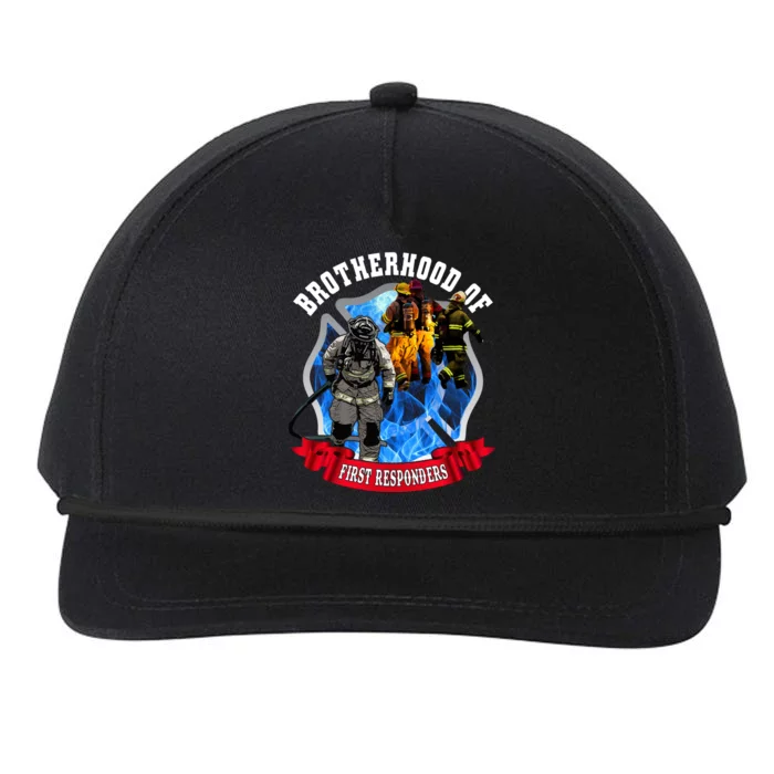 Brotherhood Of First Responders Snapback Five-Panel Rope Hat