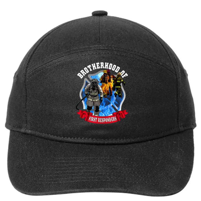 Brotherhood Of First Responders 7-Panel Snapback Hat