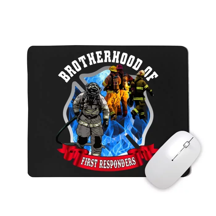 Brotherhood Of First Responders Mousepad