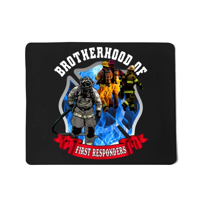 Brotherhood Of First Responders Mousepad