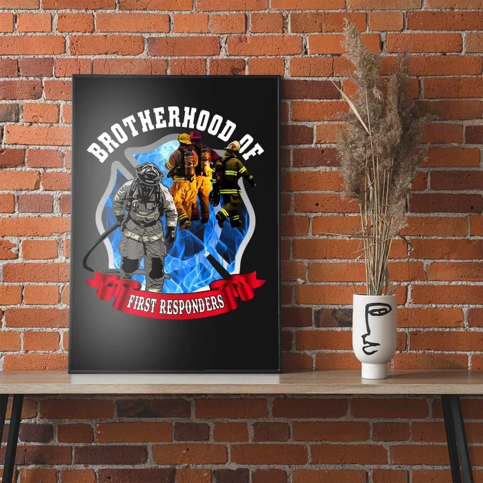 Brotherhood Of First Responders Poster