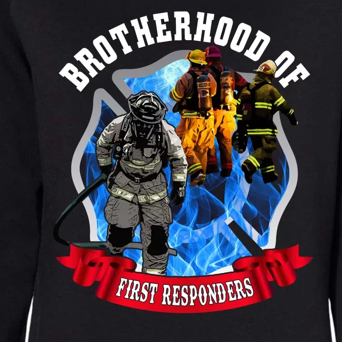 Brotherhood Of First Responders Womens California Wash Sweatshirt