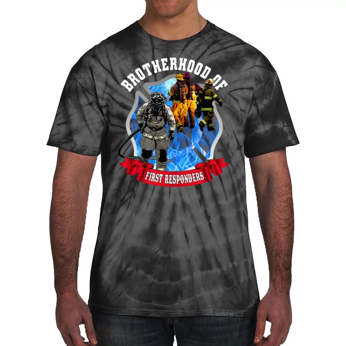 Brotherhood Of First Responders Tie-Dye T-Shirt