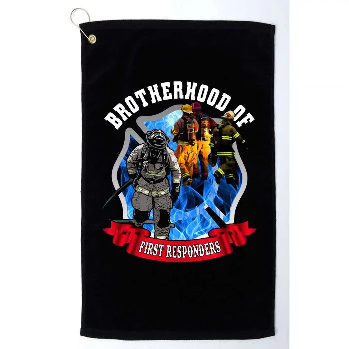 Brotherhood Of First Responders Platinum Collection Golf Towel