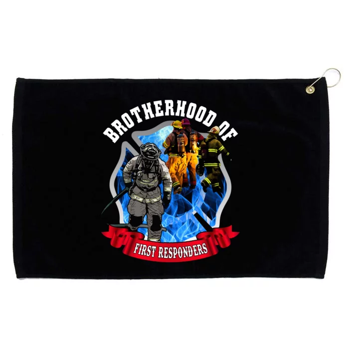 Brotherhood Of First Responders Grommeted Golf Towel