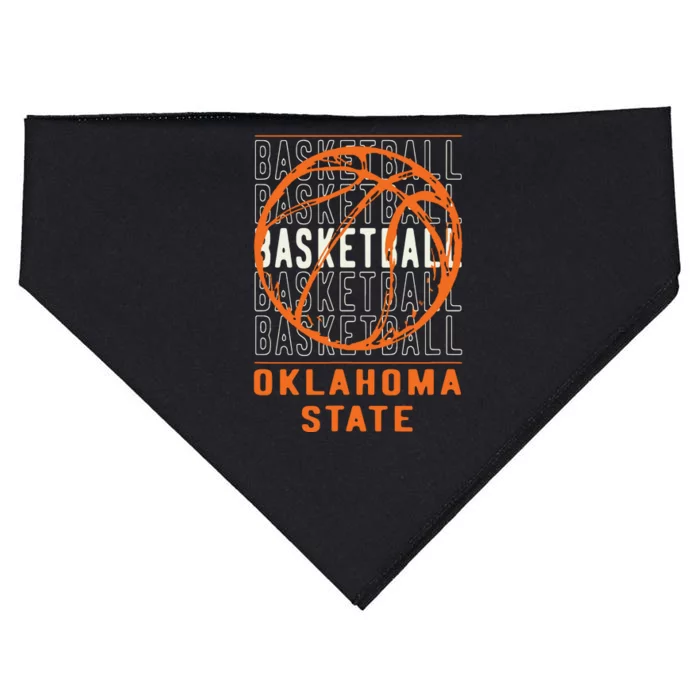 Basketball Oklahoma Funny USA-Made Doggie Bandana